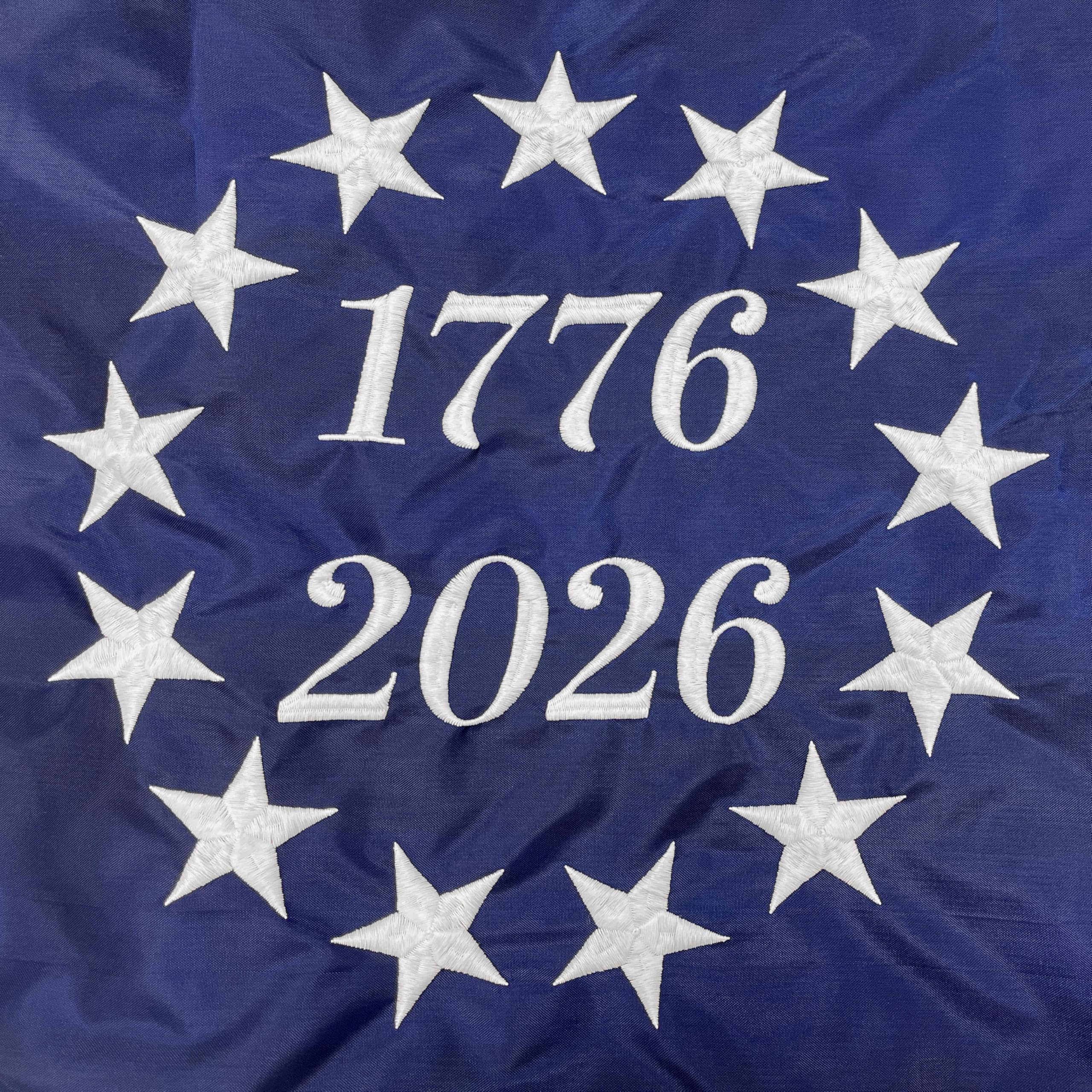 FlagSource Betsy Ross flag with sewn stripes emphasizes durability and historical accuracy.
