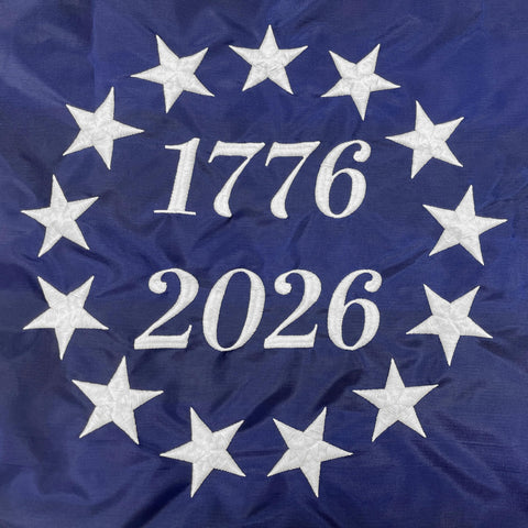 FlagSource Betsy Ross flag with sewn stripes emphasizes durability and historical accuracy.
