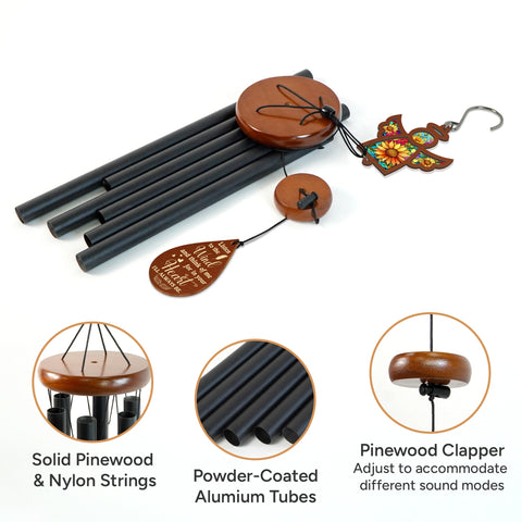 FLAGWIX pinewood top clapper emphasizes precise gentle tone