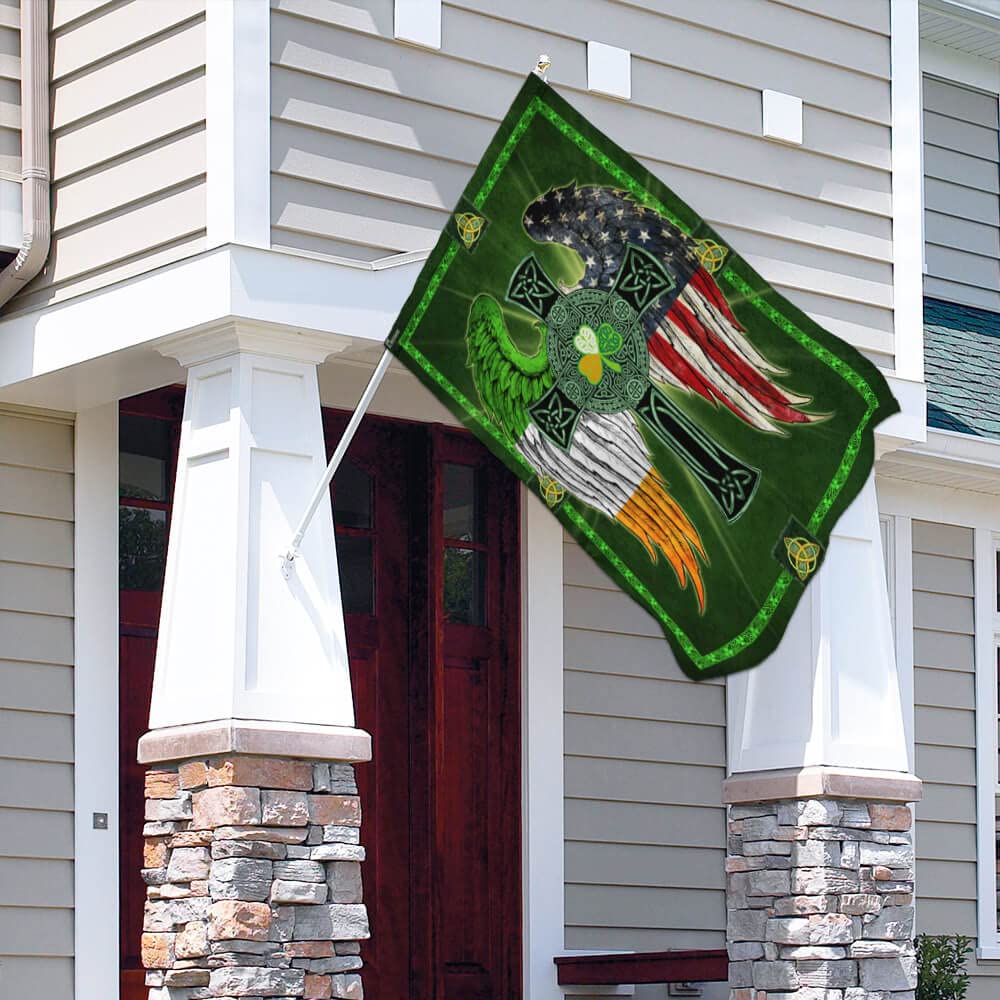 FlagWix two-sided print flag clearly readable from both sides