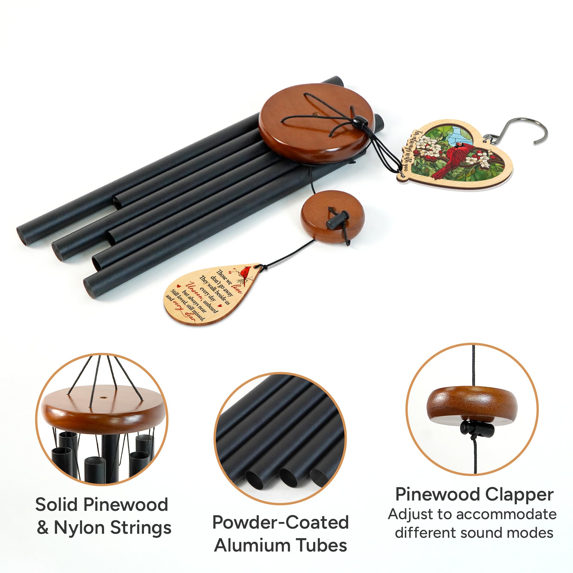 FlagWIX weatherproof nylon strings ensure long-lasting performance in various weather.