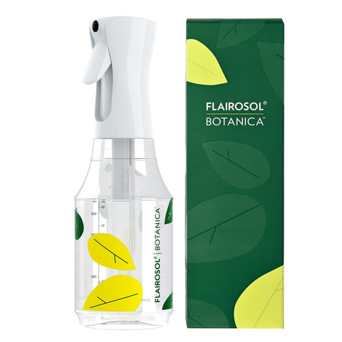 FLAIROSOL Botanica plant mister delivers a fine mist for even plant hydration