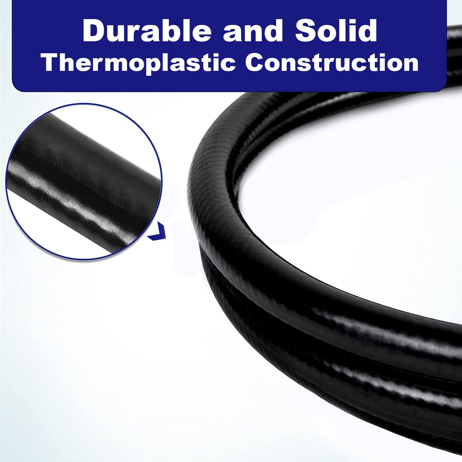 Flame King propane appliance hose ideal for grills, heaters, and lanterns.