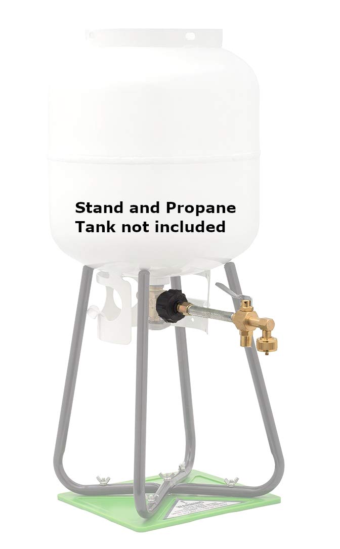 Flame King EZ lever action demonstrates leak-minimizing design during safe refills.