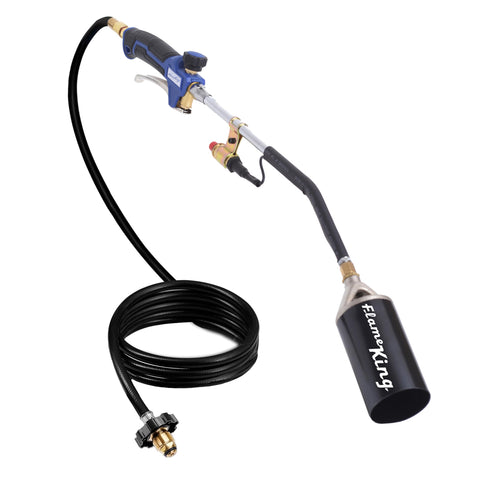 Flame King propane torch kit with ergonomic handle for precise control during tough jobs
