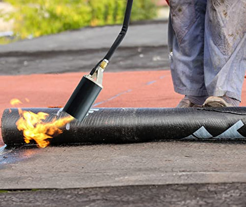 Flame King high-heat capability supports roofing and woodwork tasks.