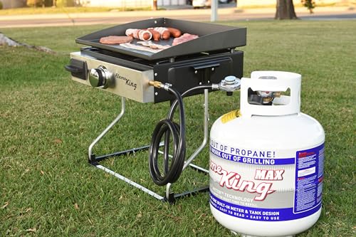 Flame King YSN230b portable storage for quick outdoor heating.