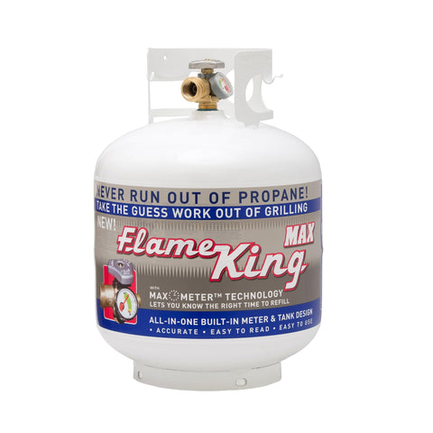 Flame King YSN230b vertical tank design for compact storage.