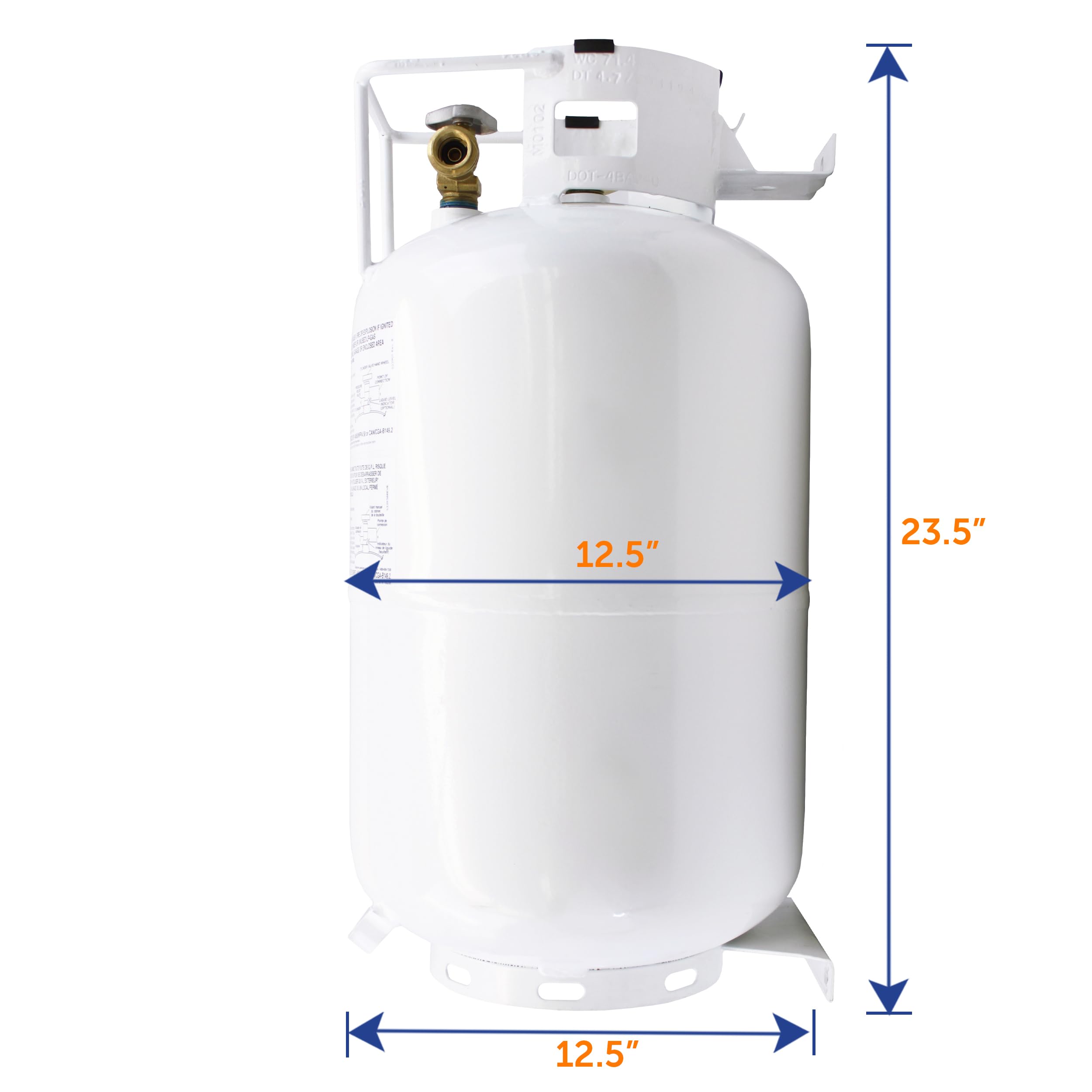 Powder-coated rust-resistant finish on Flame King YSN301HZL withstands weather conditions.