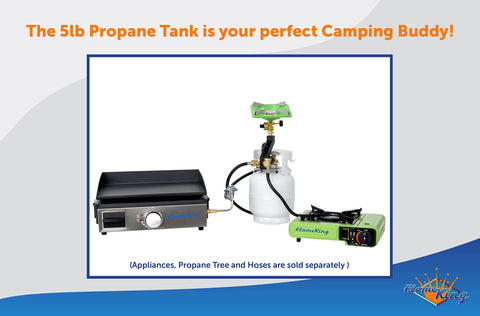Flame King YSN5LB backpack compatibility for easier transport.