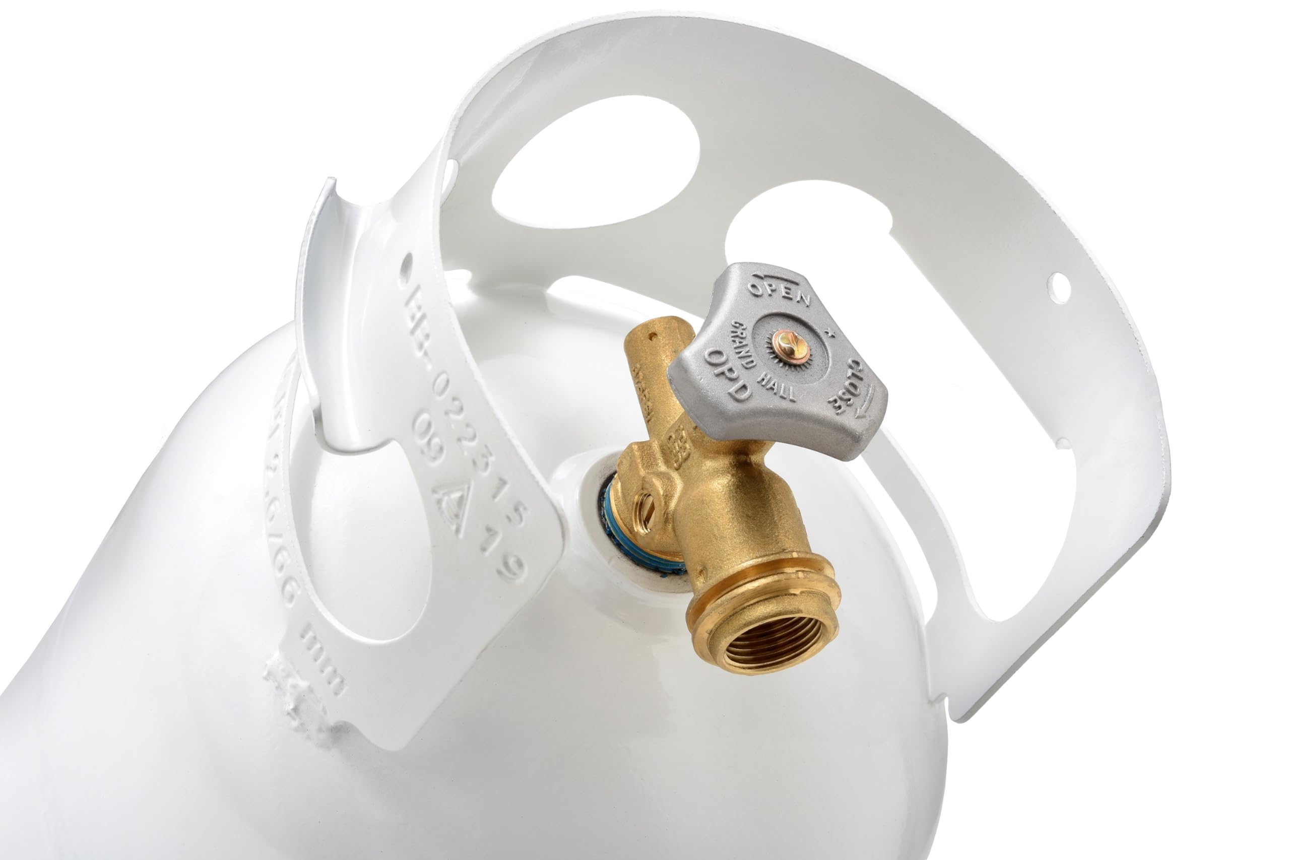 Flame King YSN5LB DOT-certified label visible for US and Canada transport.