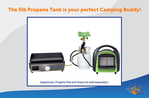 Flame King YSN5LB portable design ideal for outdoor adventures.