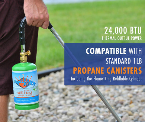 Flame King YSNPQ810CGA flame control valve for adjustable heat.