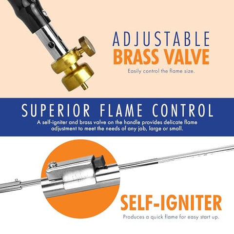 Flame King YSNPQ810CGA reliable ignition helps light BBQ charcoal quickly.