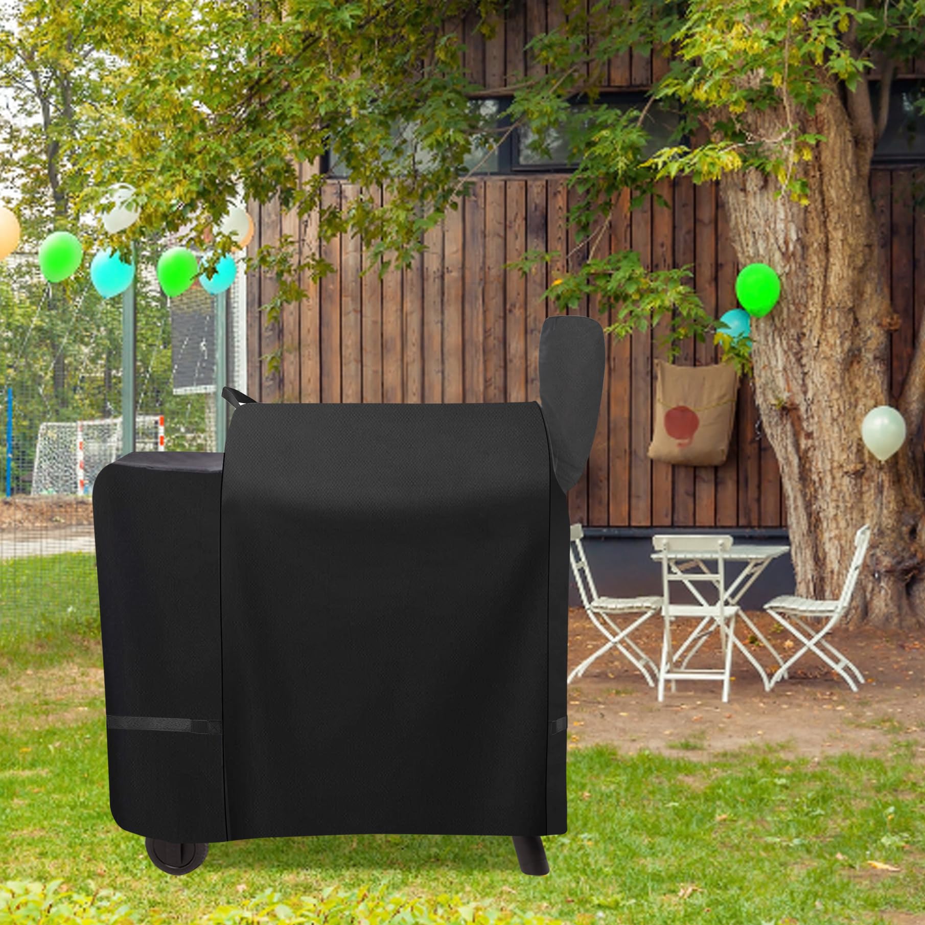 Easy to install and remove for fast grill readiness.