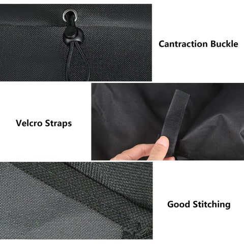 Quick-dry fabric makes cleanup easy after outdoor cooking sessions.
