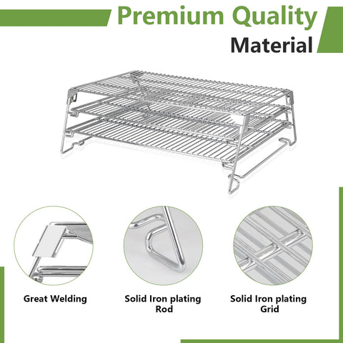 FlameDuty 830-sq-in cooking space offers room for bigger batches.