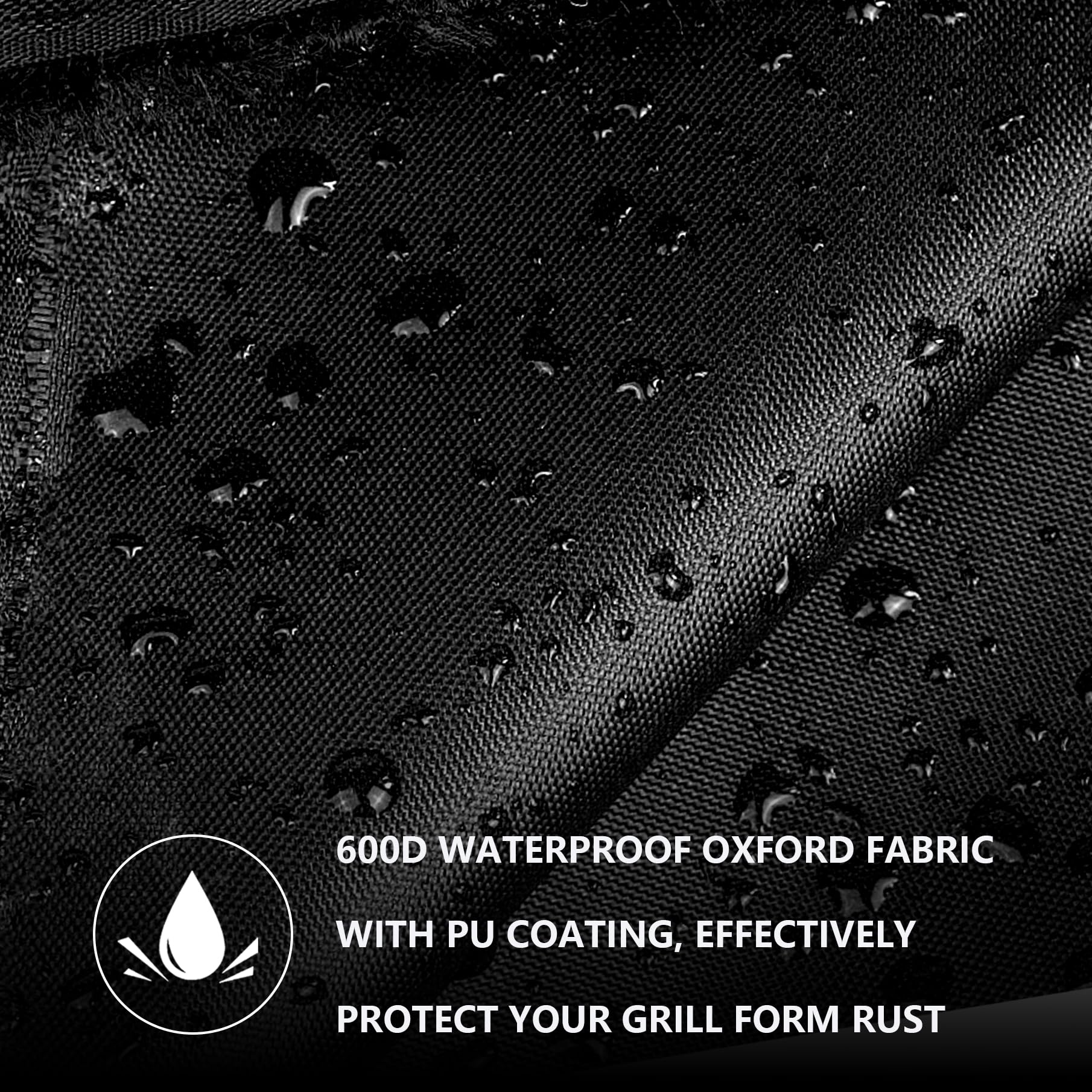 FlameDuty BAC776 waterproof layer close-up shows durable coating