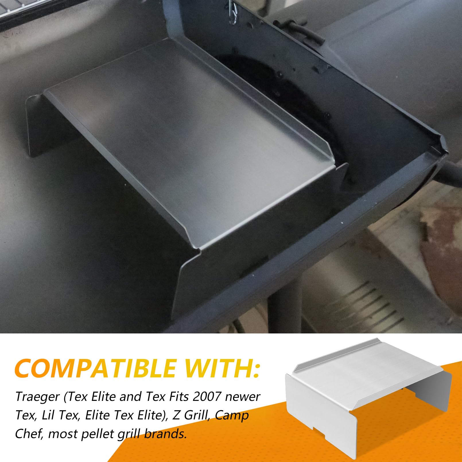 FlameDuty BCA012 heavy-duty steel construction withstands high temperatures for lasting performance.