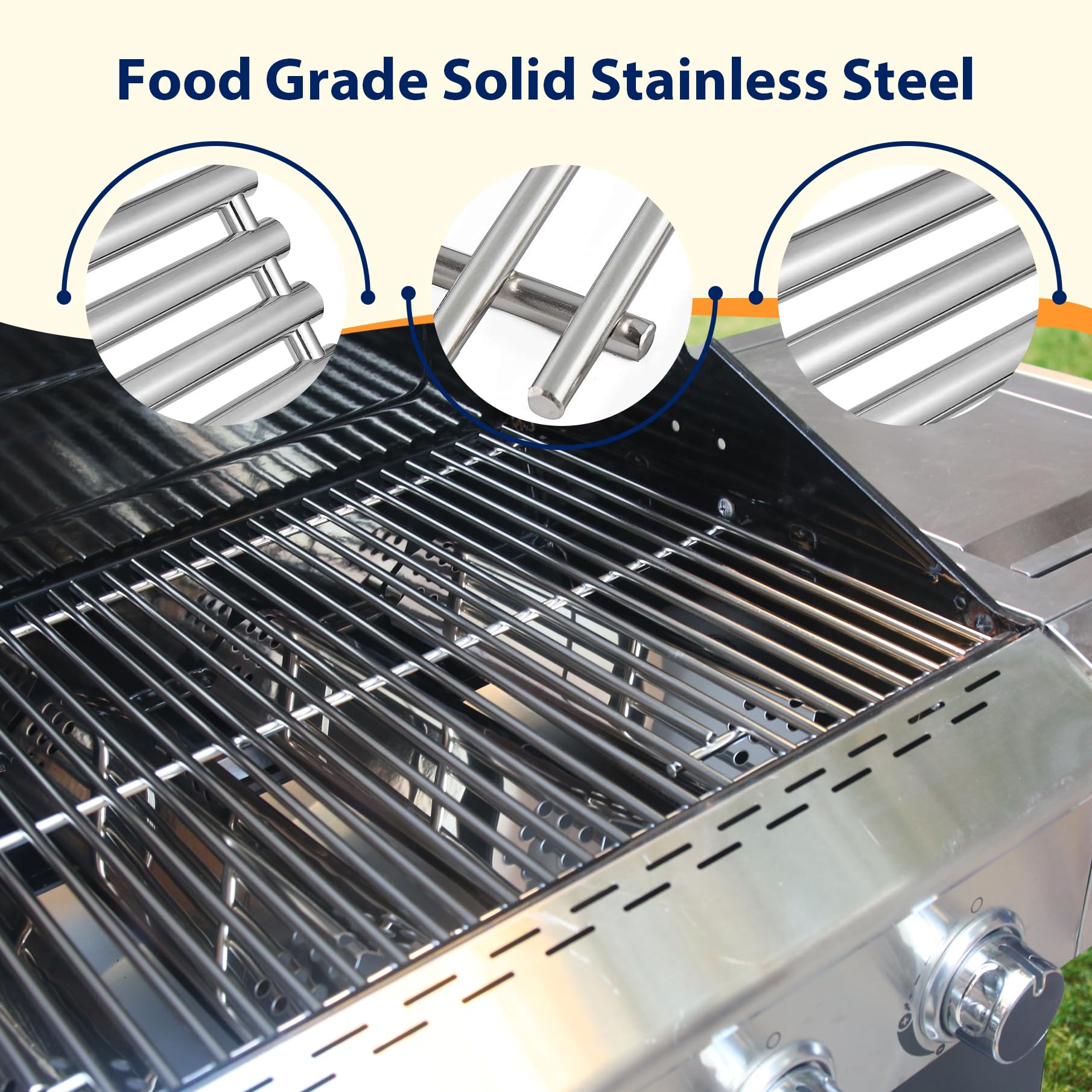 FlameDuty screws ensure easy replacement and a snug fit