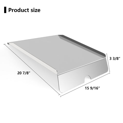 FlameDuty Traeger Pro 575 compatible drip tray improves even heat distribution.