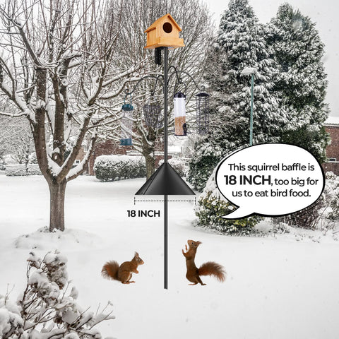 Flanagan durable metal pole sections provide strong outdoor support.