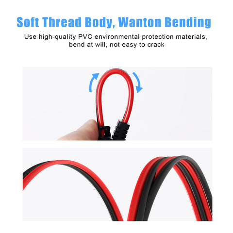 FLAPRV 14AWG copper wire SAE cable emphasizes low resistance and durable construction