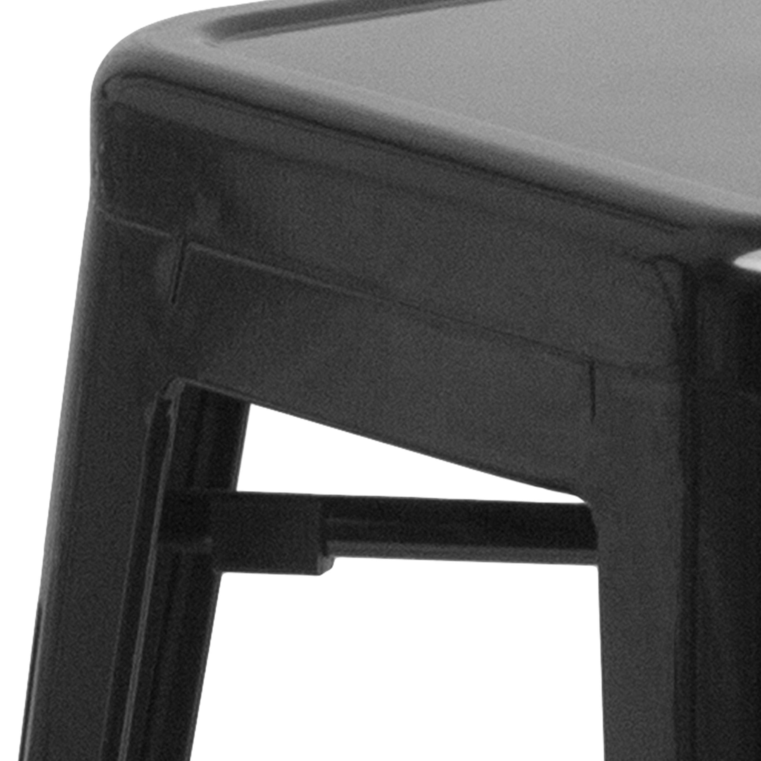 Flash Furniture lightweight barstool easy to move between spaces