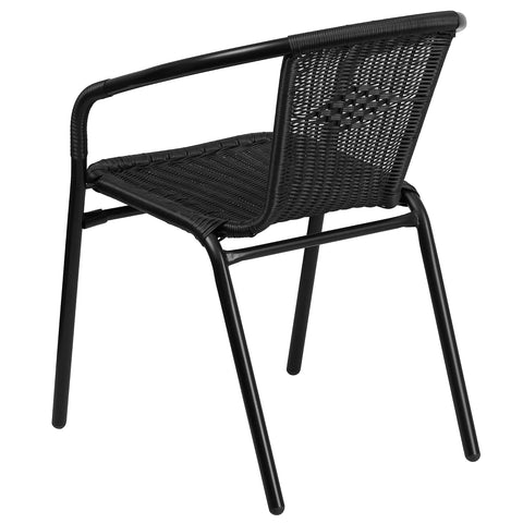 Flash Furniture Lila outdoor-restaurant friendly, ideal for bistros and cafes.