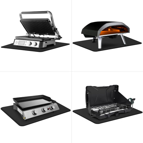 FLASLD rollable BBQ mat for compact storage when not in use