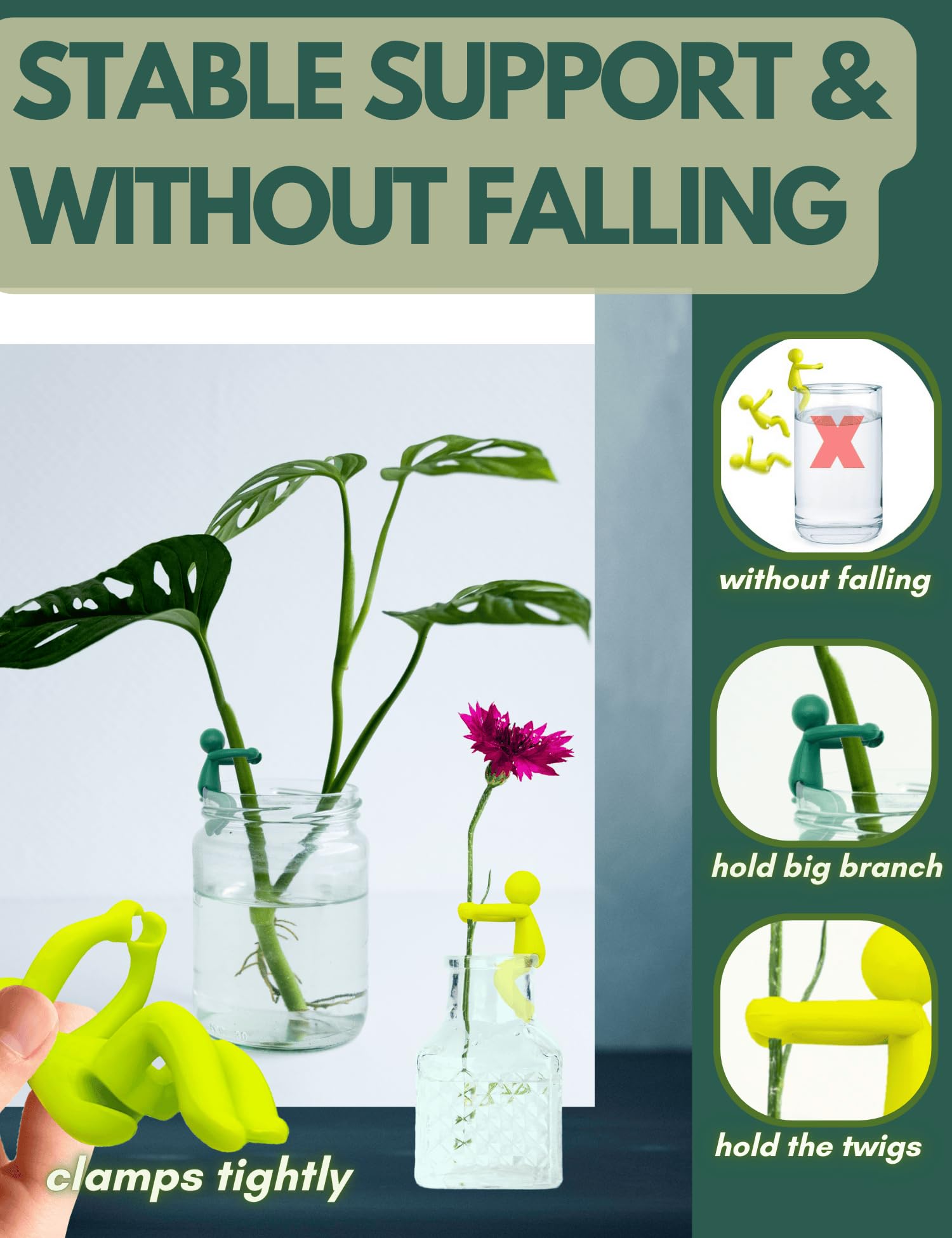 FlaSloth Leaf Friend color assortment adds whimsy to indoor gardens