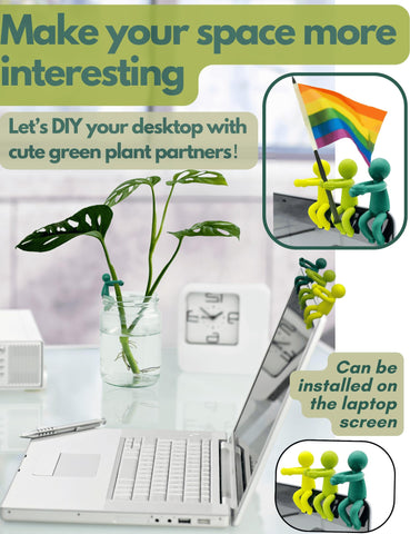 FlaSloth Leaf Friend desk-friendly decor for propagation stations