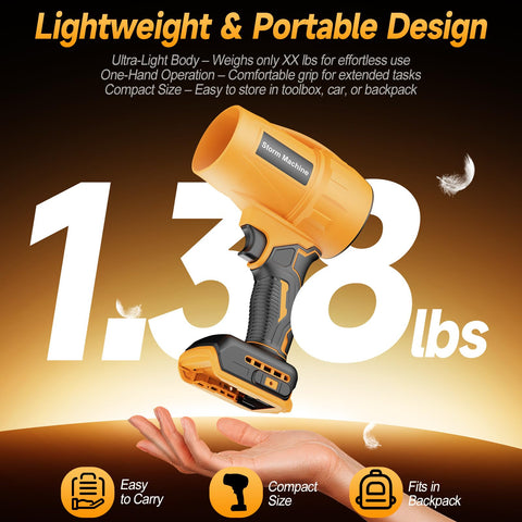 Fledukten compact ergonomic design makes lawn and home cleaning effortless.