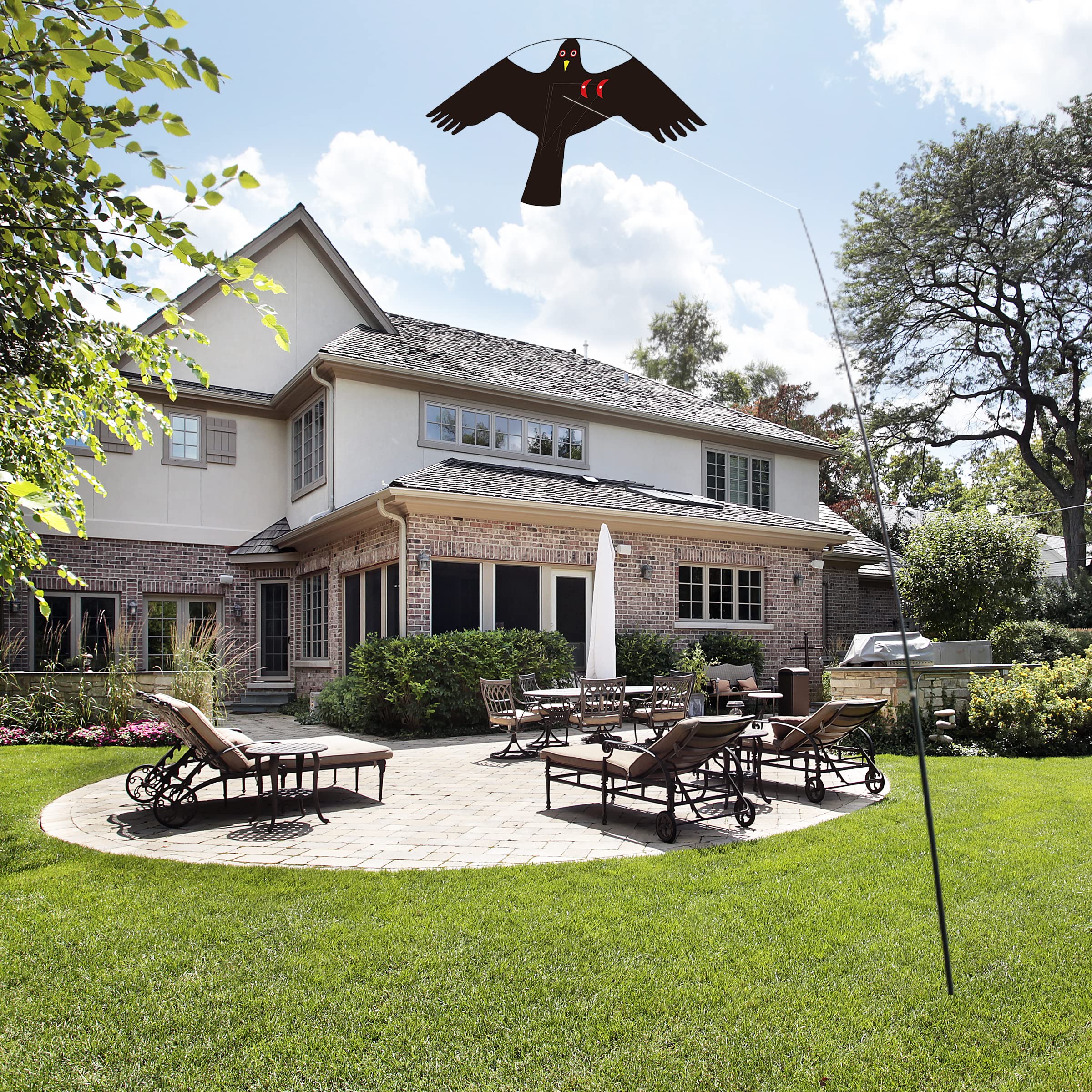 Flerigh wide coverage up to 200-500 sqm protects orchards and farms.