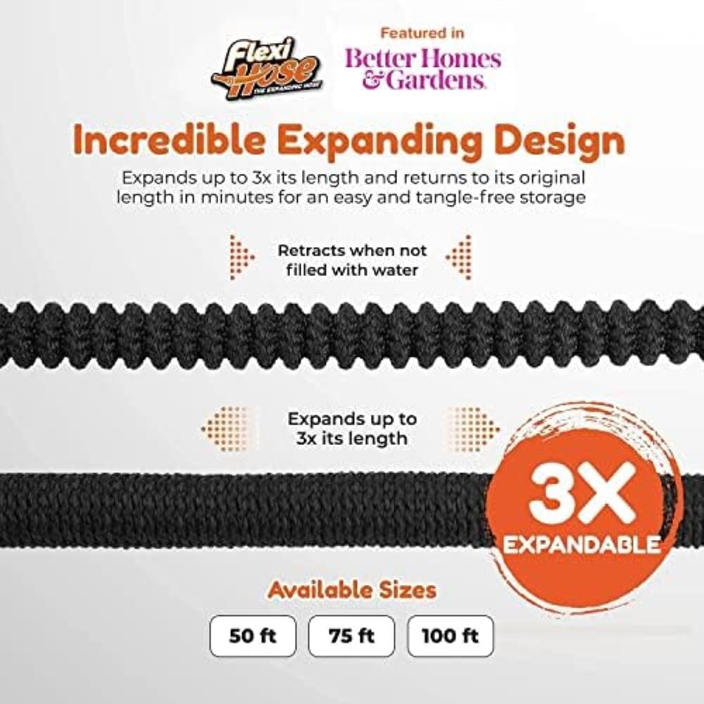 Flexi Hose outer 3750D fabric protects the inner tube from punctures.