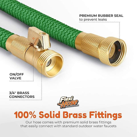 Flexi Hose compact storage design saves space when not in use
