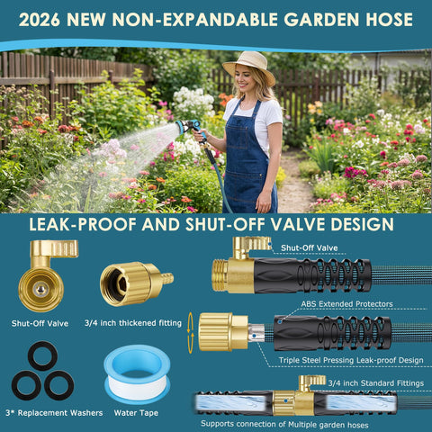 FlexiSolve quick shut-off valve enables fast attachment changes without dripping.