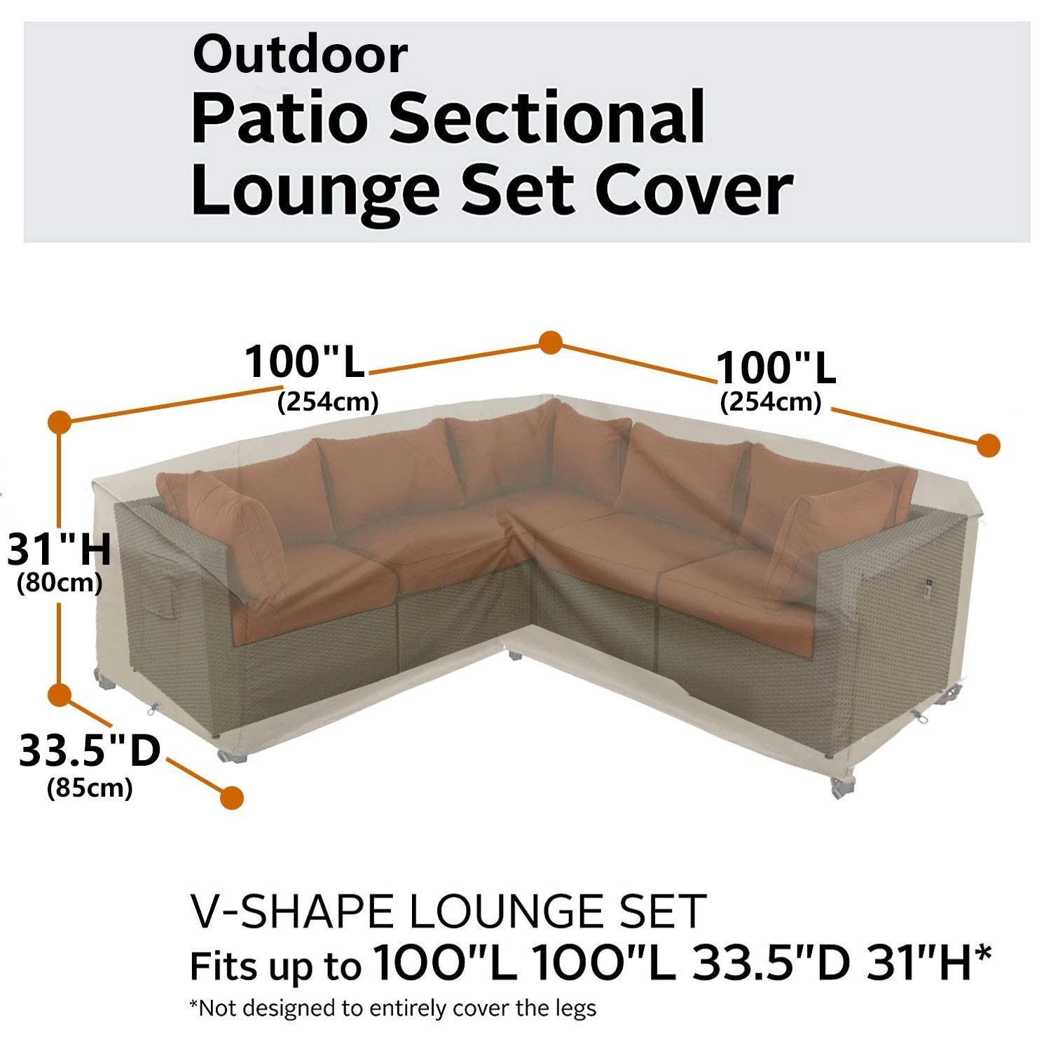 Flexiyard air vent design reduces condensation and wind lofting.