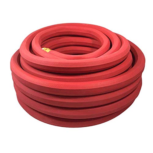Flexon FAR3450 heavy-duty rubber hose for farm and ranch outdoor use.