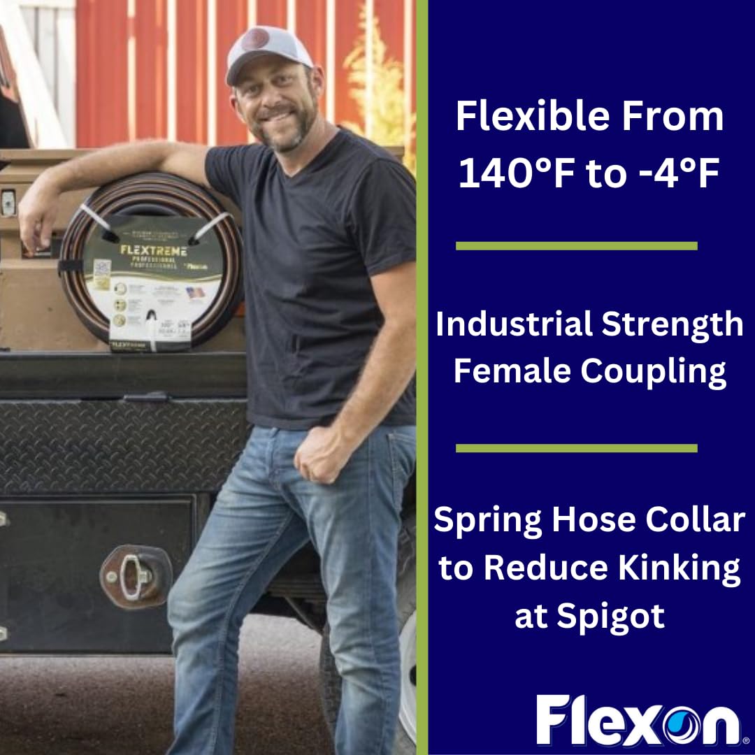 Flexon Flextreme Pro industrial-grade couplings ensure secure connections.