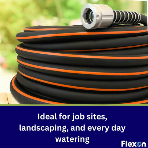 Flexon Flextreme Pro flexible polymer construction offers easy handling during outdoor tasks.