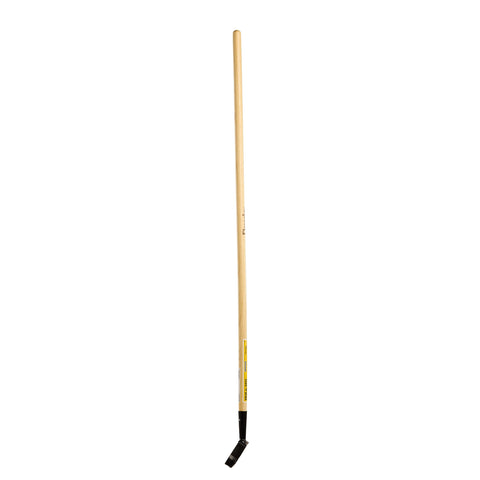 Flexrake 54-inch hardwood handle provides comfortable reach.