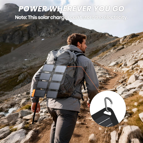 FlexSolar 25W triple-layer armor ensures rugged field durability.