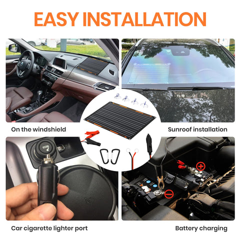 FlexSolar alligator clips provide versatile battery terminal connections