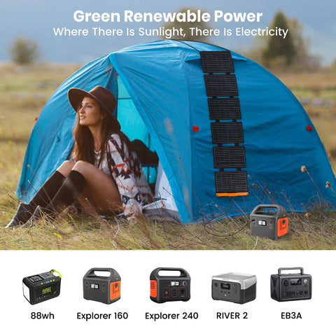 FlexSolar panel in outdoor camping use for reliable solar power.