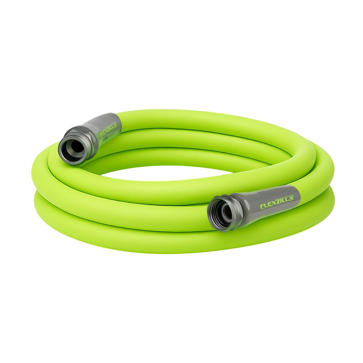 Flexzilla 15ft garden hose coil for easy storage and quick watering tasks.