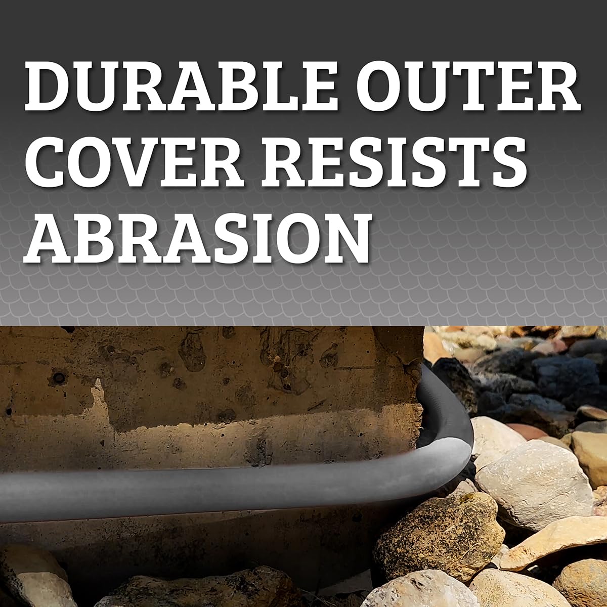 Flexzilla Colors garden hose abrasion resistant outer cover for durability
