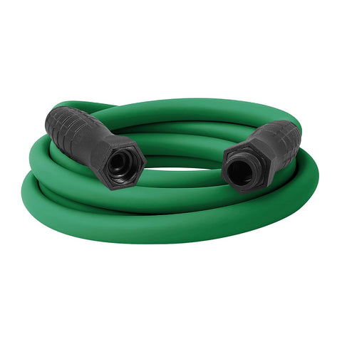 Flexzilla Colors SwivelGrip forest green hose with angled connection for easy setup
