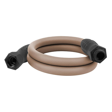 Flexzilla Colors SwivelGrip hose end connection shows easy, leak-free setup for quick watering