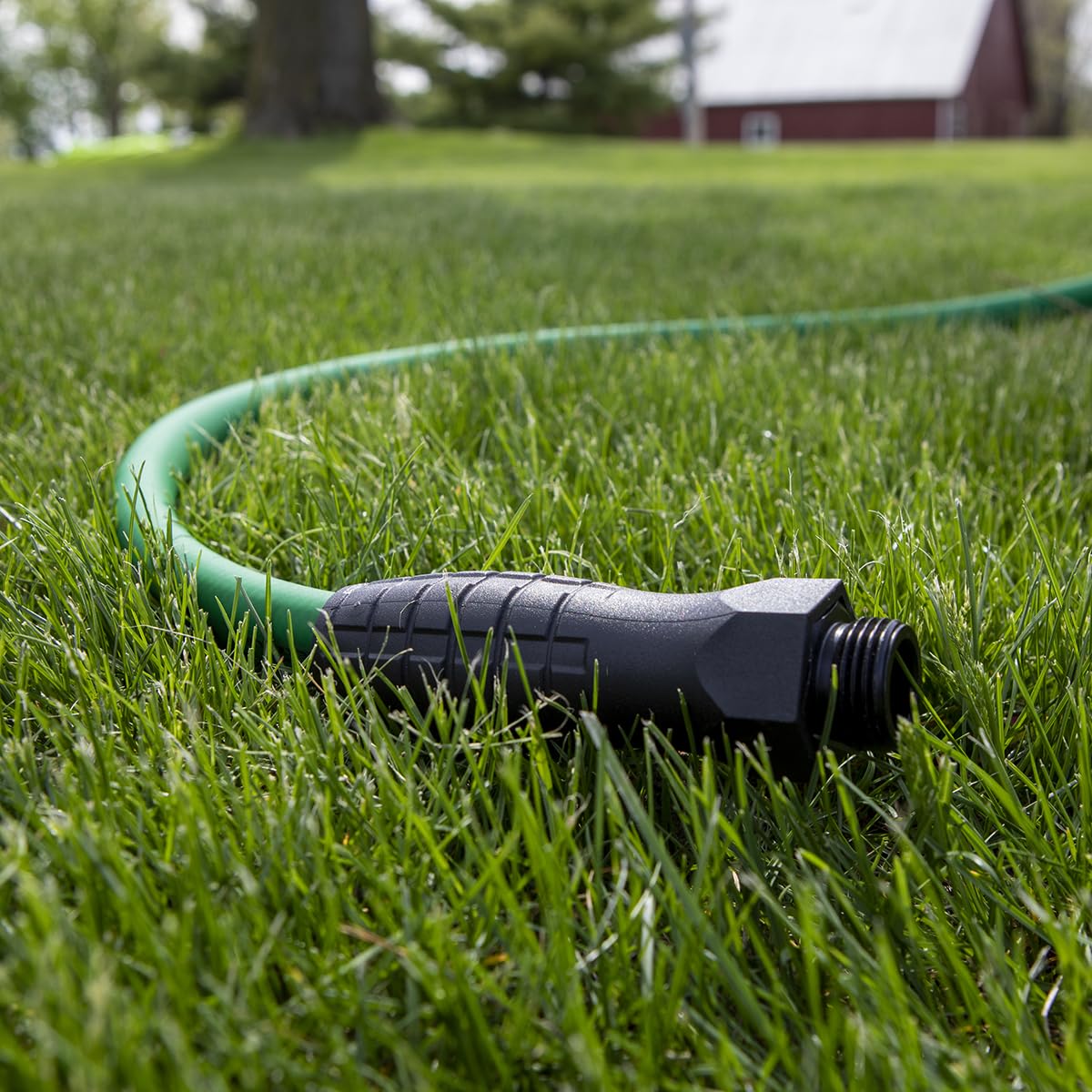 Hose coils flat and lays with zero memory.